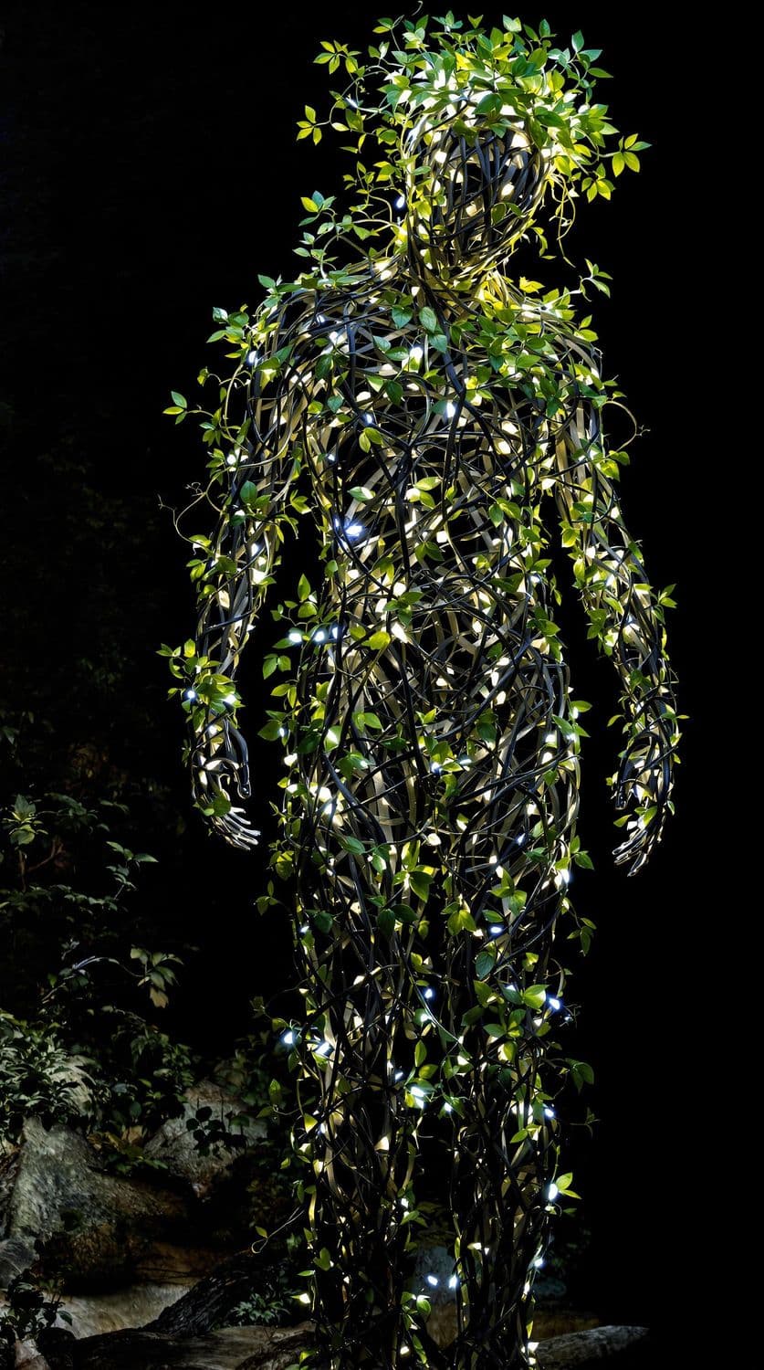Bioluminescent Vine Humanoid