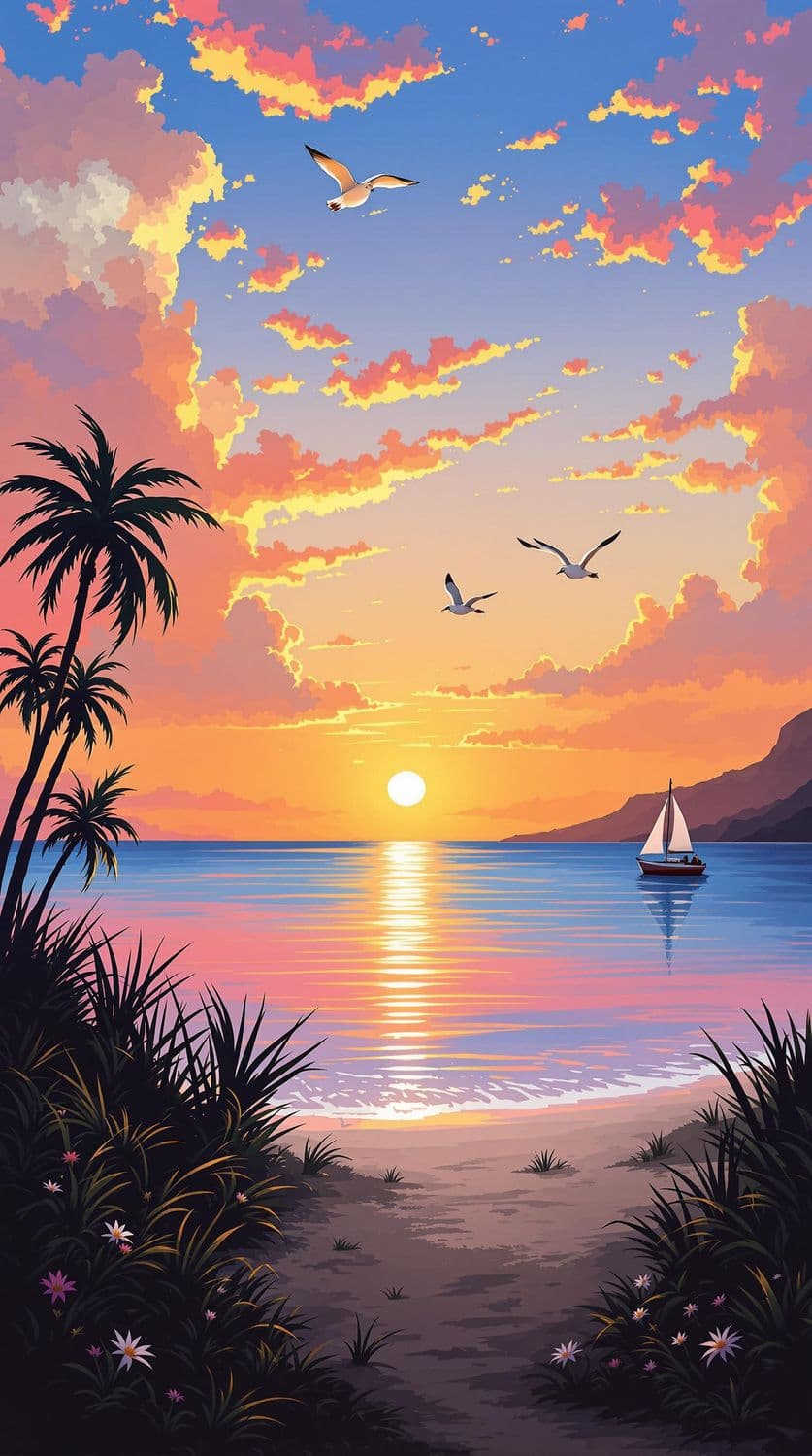 Sunrise by the Sea
