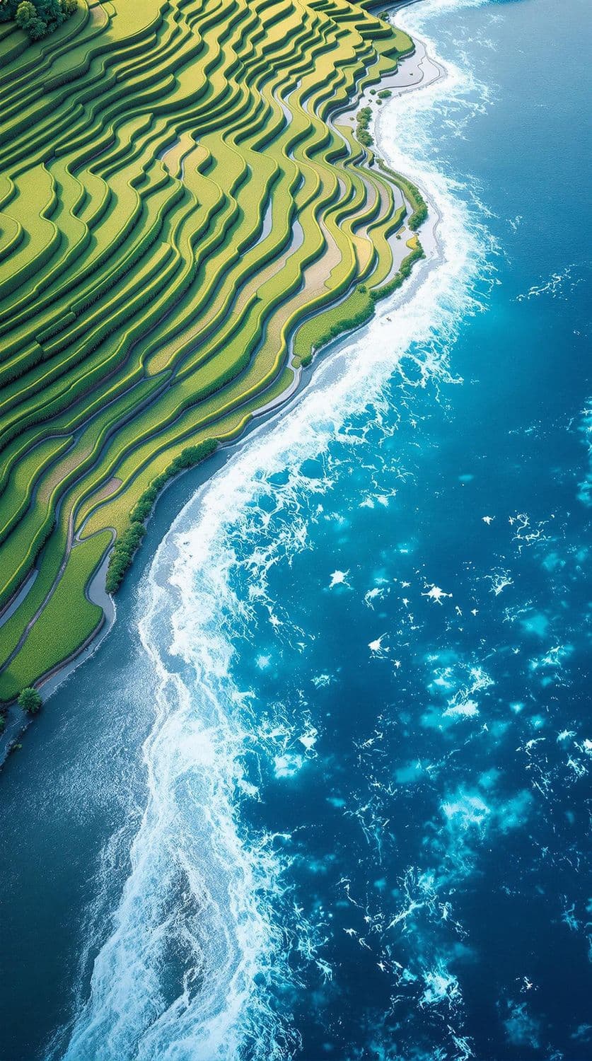 Morning Rice Terraces