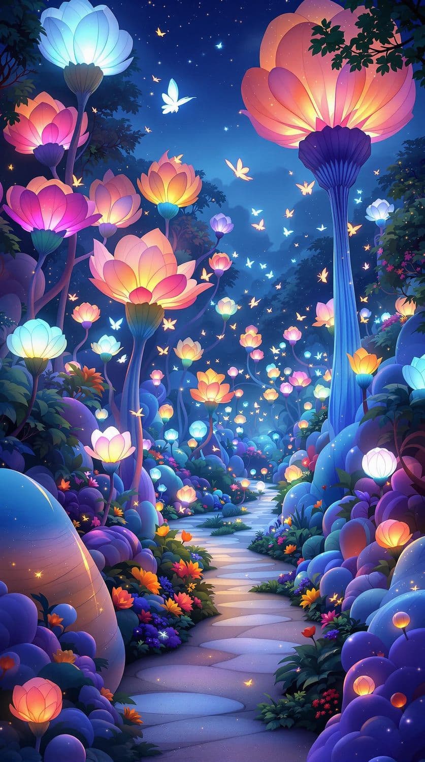 Twilight Lantern Garden