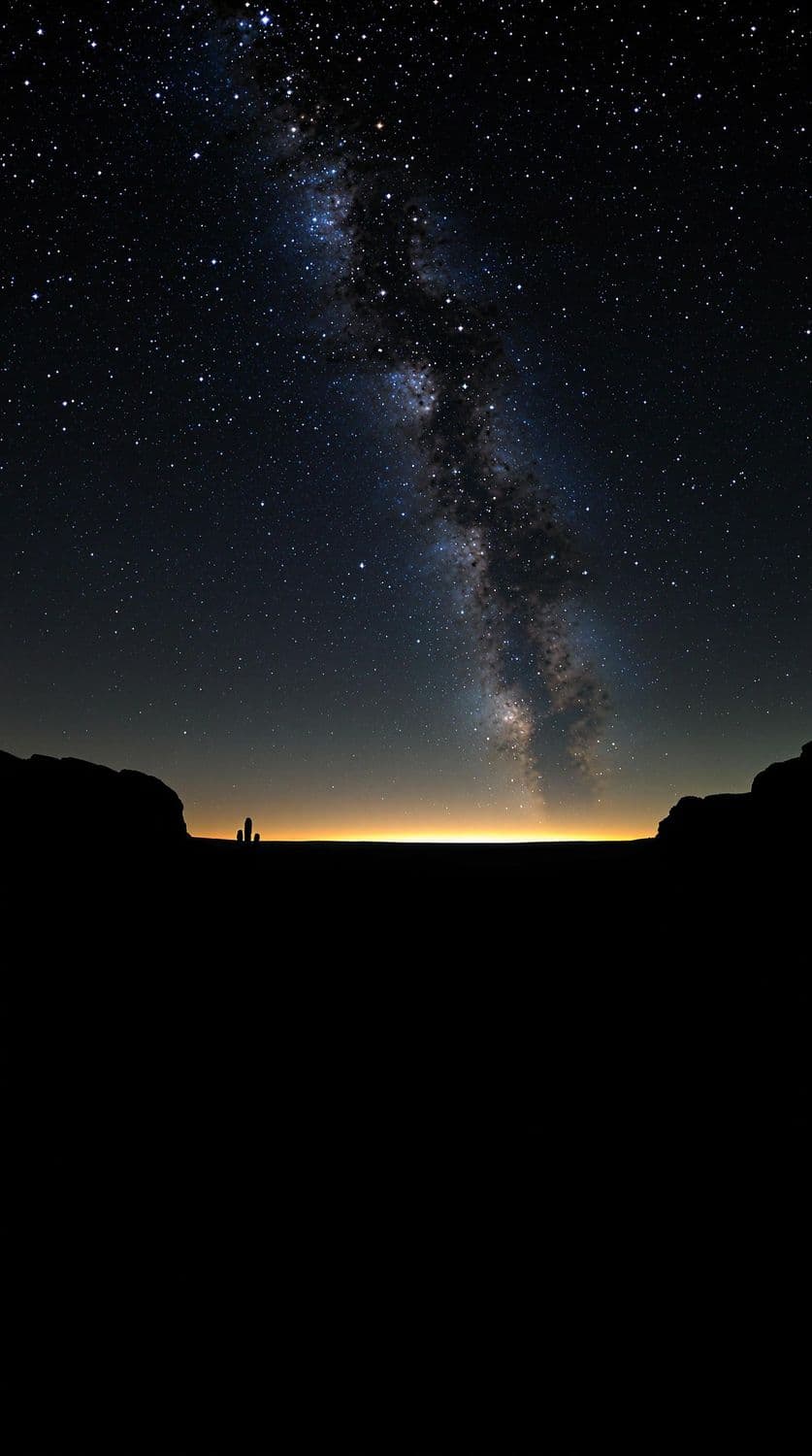 Desert Night Sky