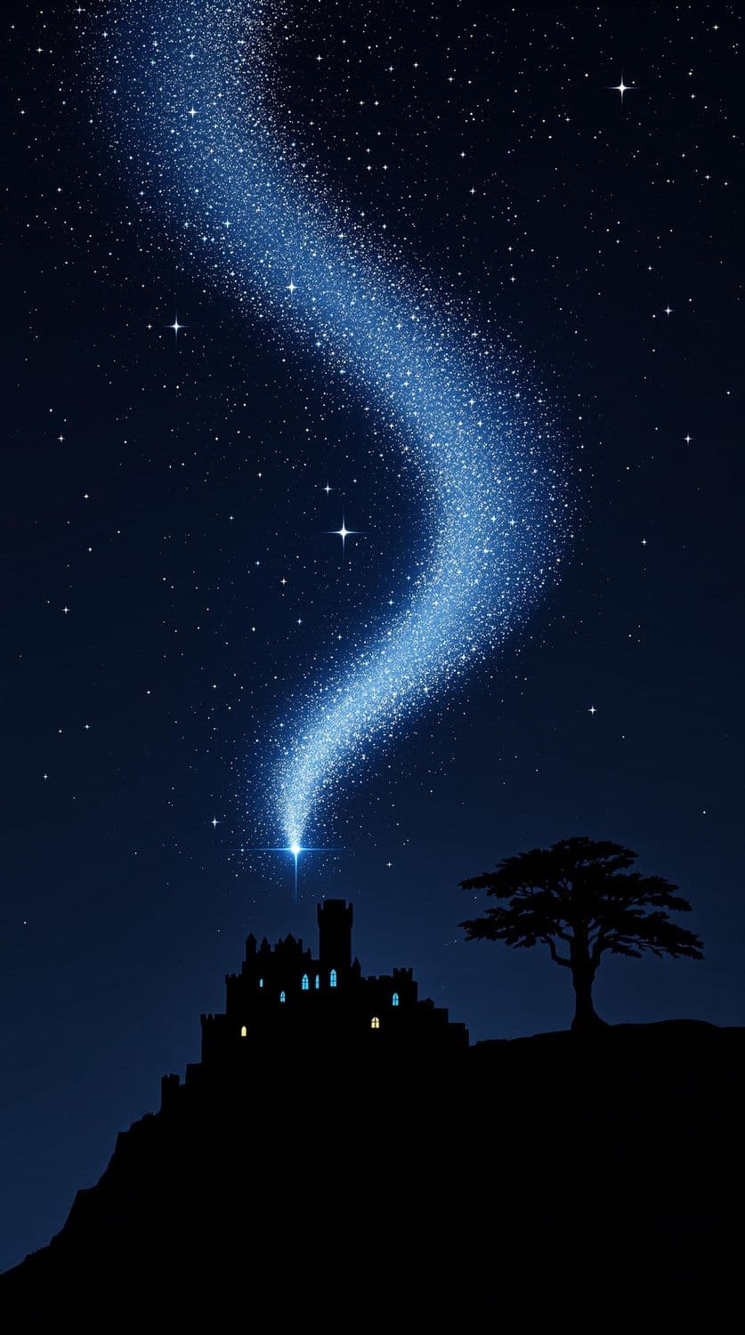 Enchanted Castle Nightscape