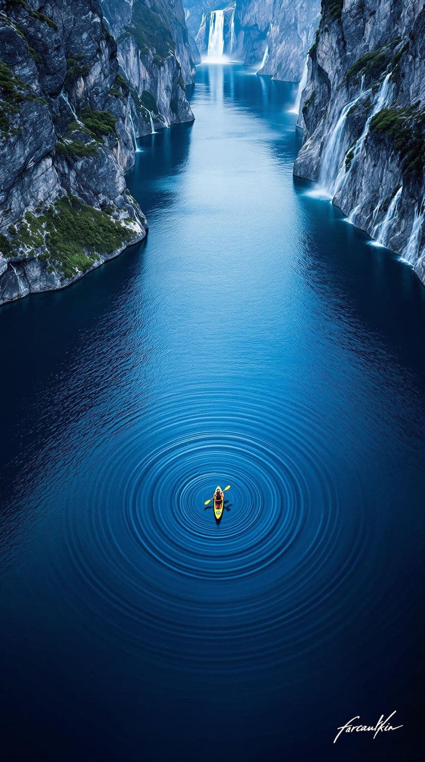 Fjord Kayaking Serenity