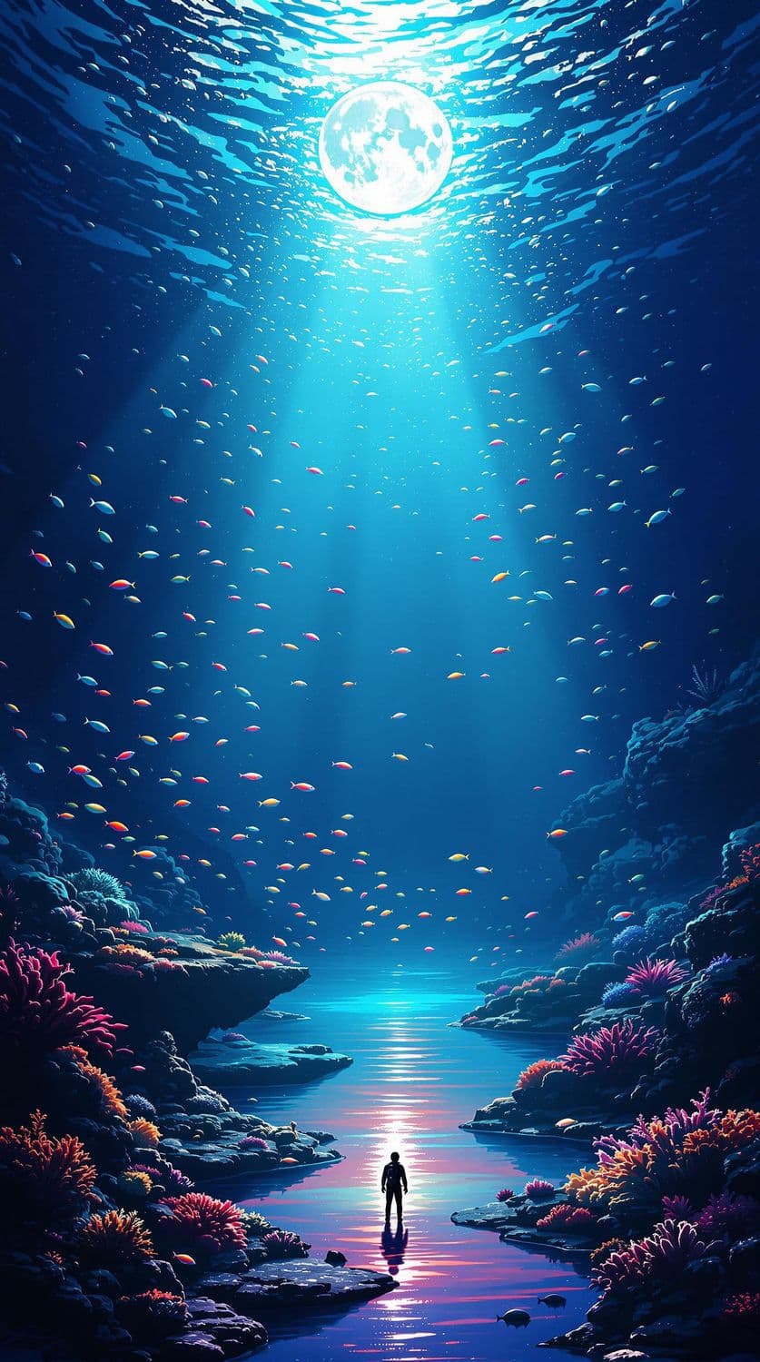 Moonlit Ocean Adventure