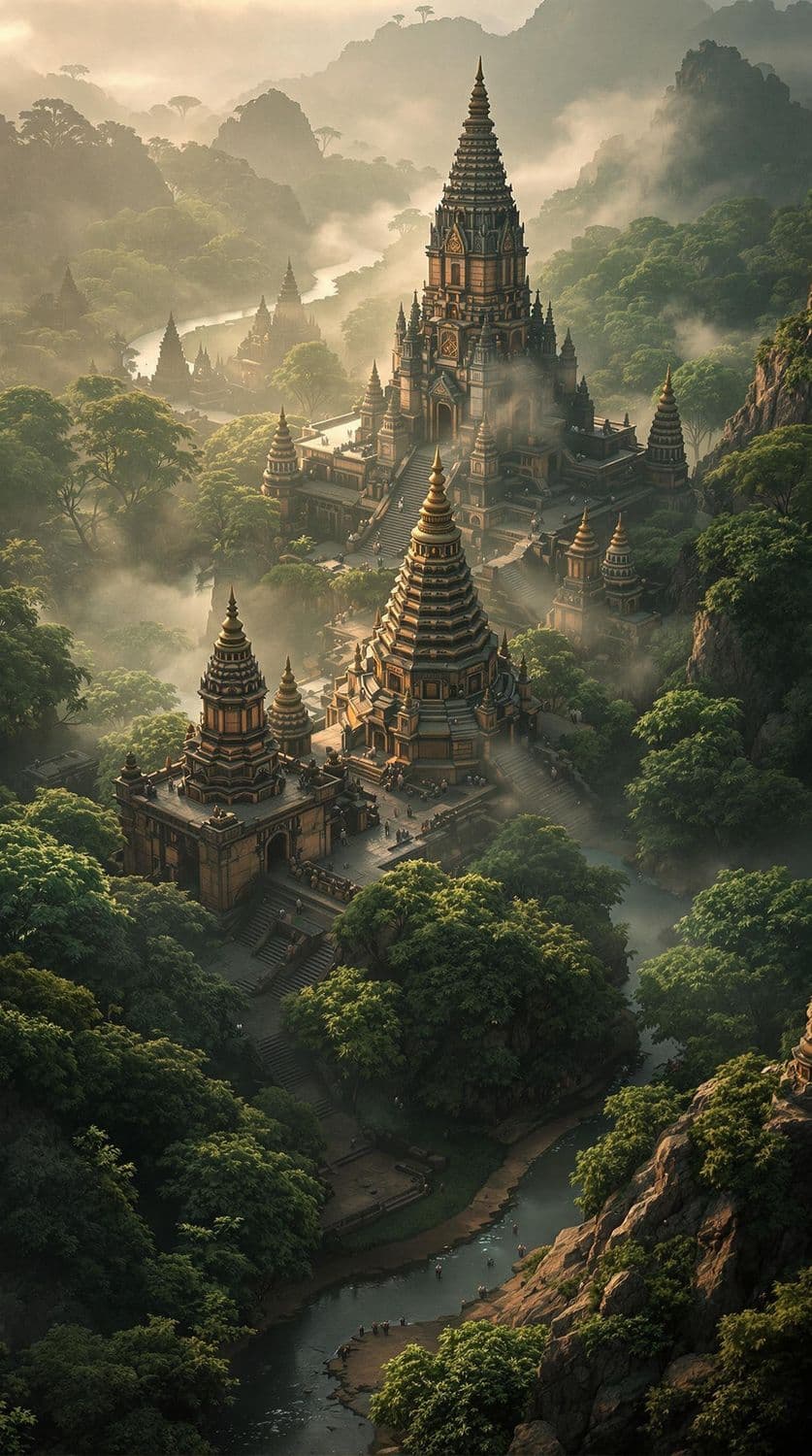 Ancient Jungle Temple