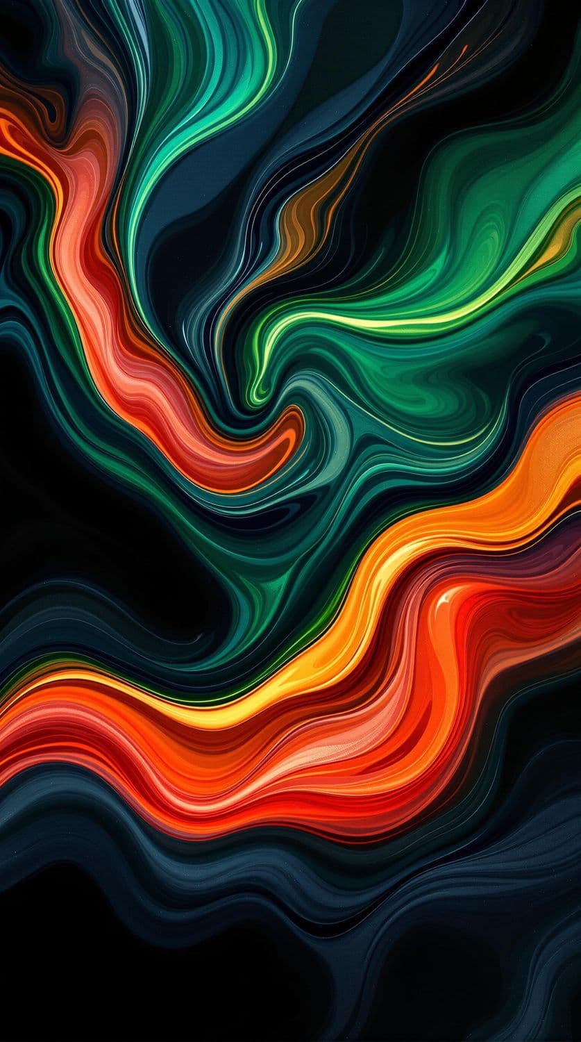 Emerald and Gold Flow