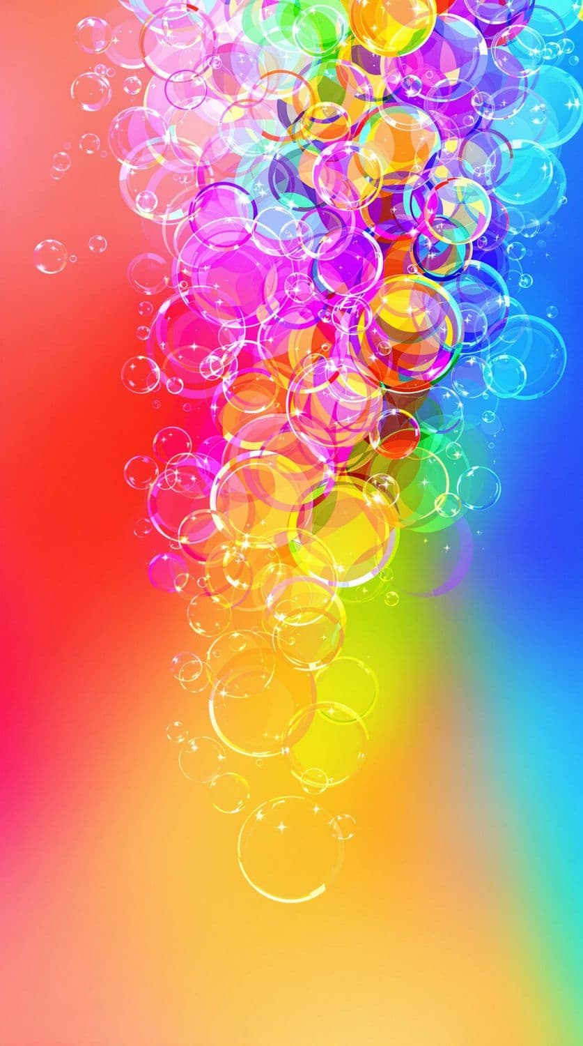 Cascade of Luminous Bubbles