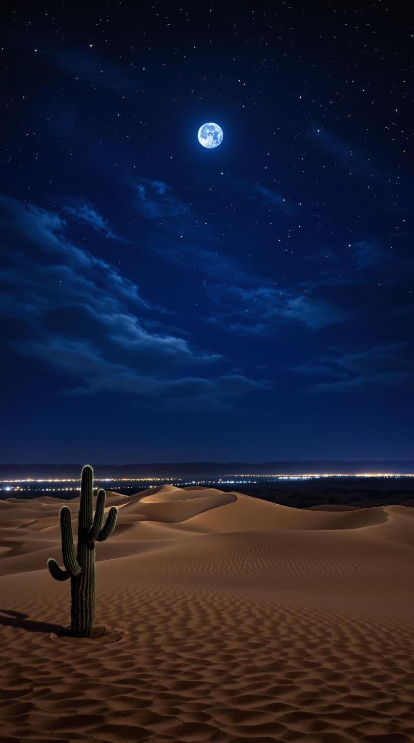 Desert Night Serenity
