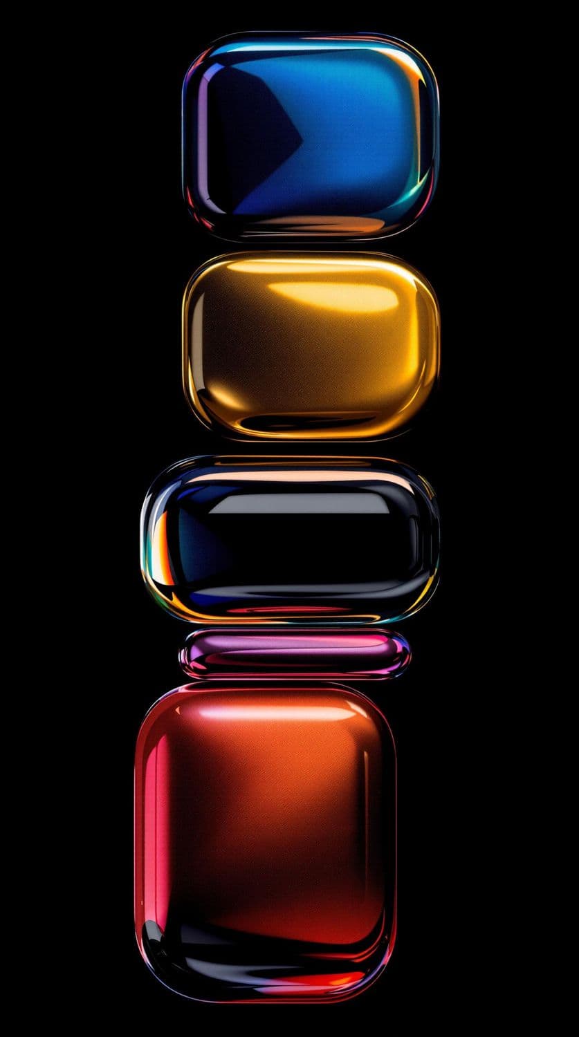 Vibrant Vertical Waves