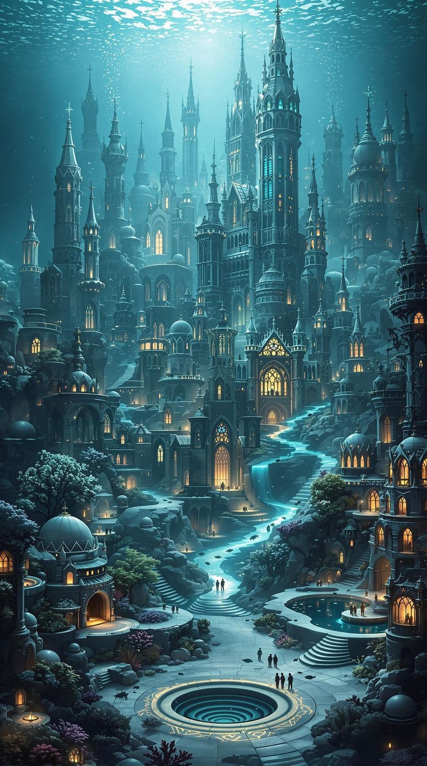 Underwater Gothic Fantasy