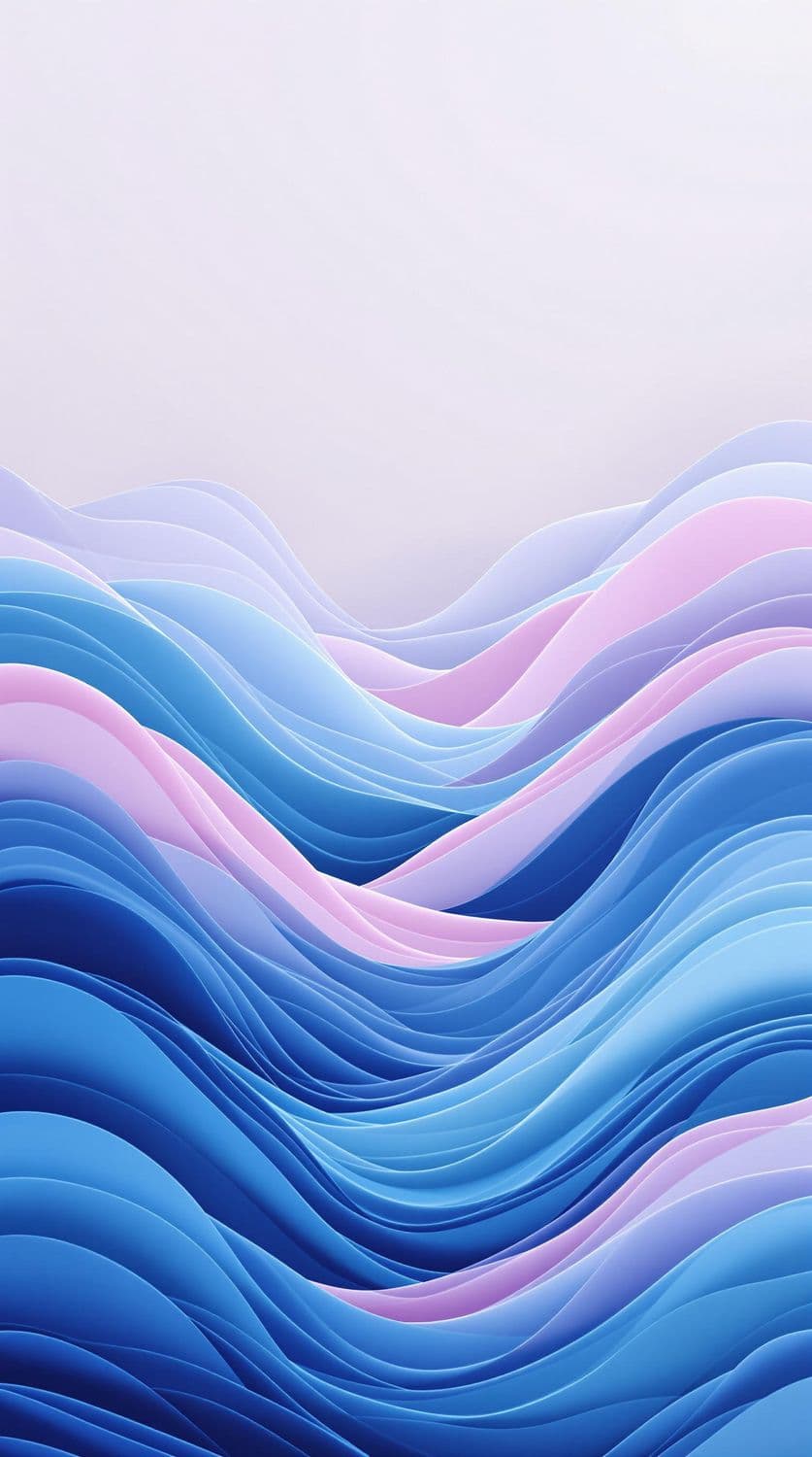 Pastel Serenity Waves