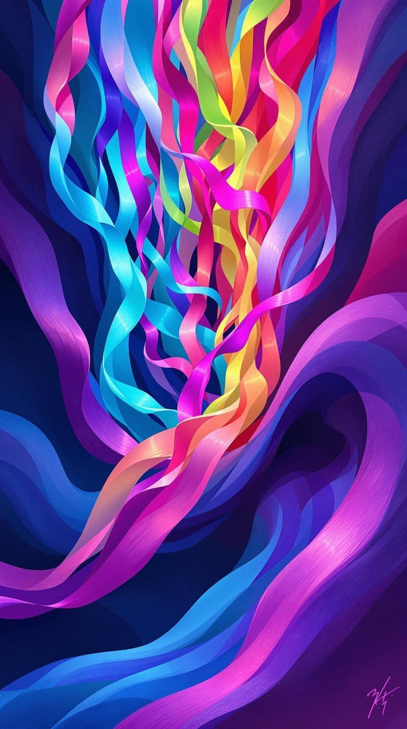 Endless Ribbon Cascade