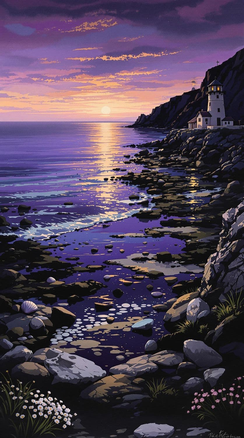 Twilight Coastal Serenity