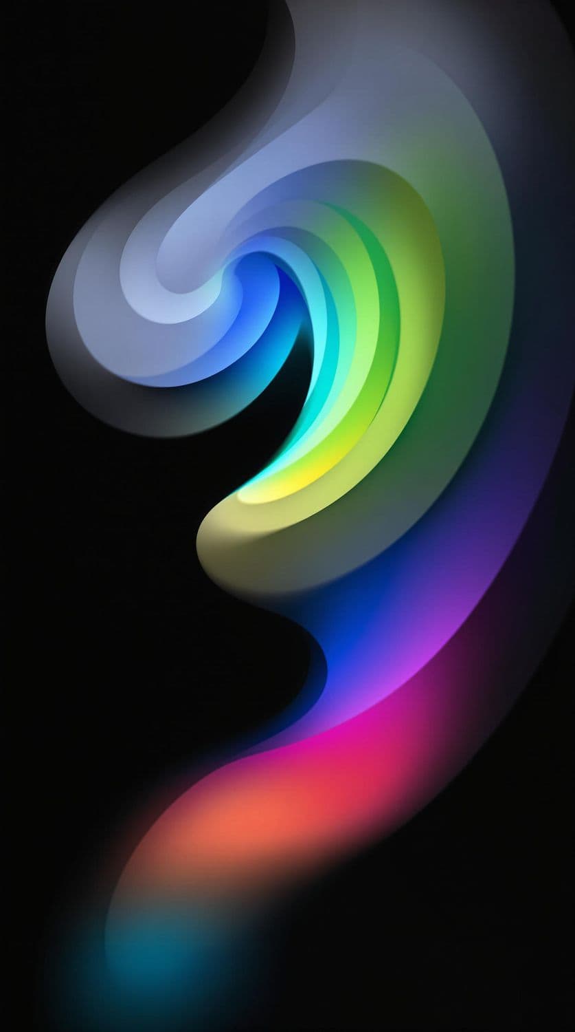 Radiating Spiral Gradient