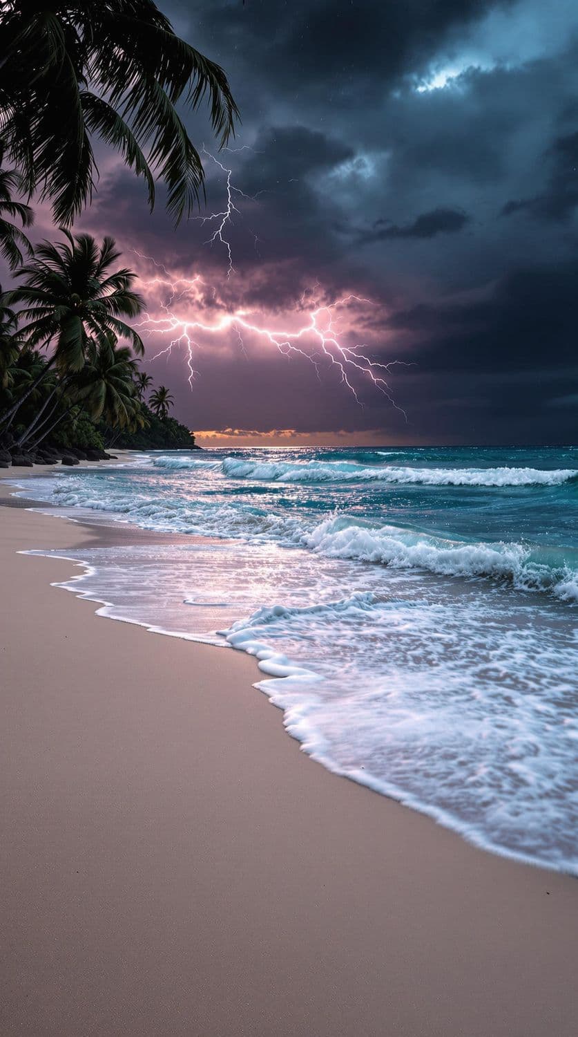 Stormy Tropical Twilight