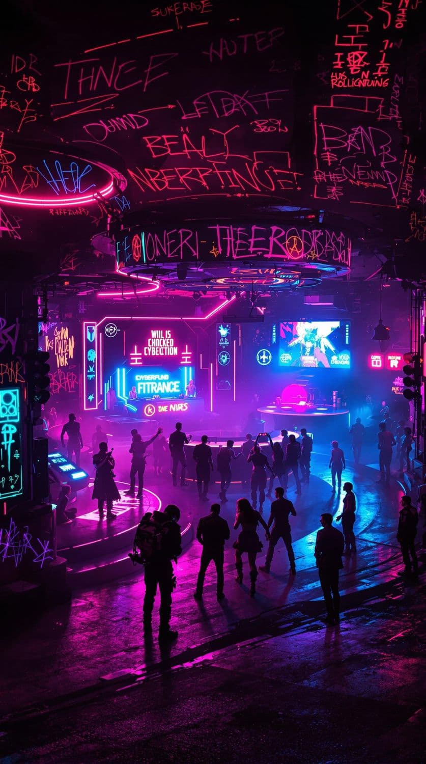 Cyberpunk Underground Club