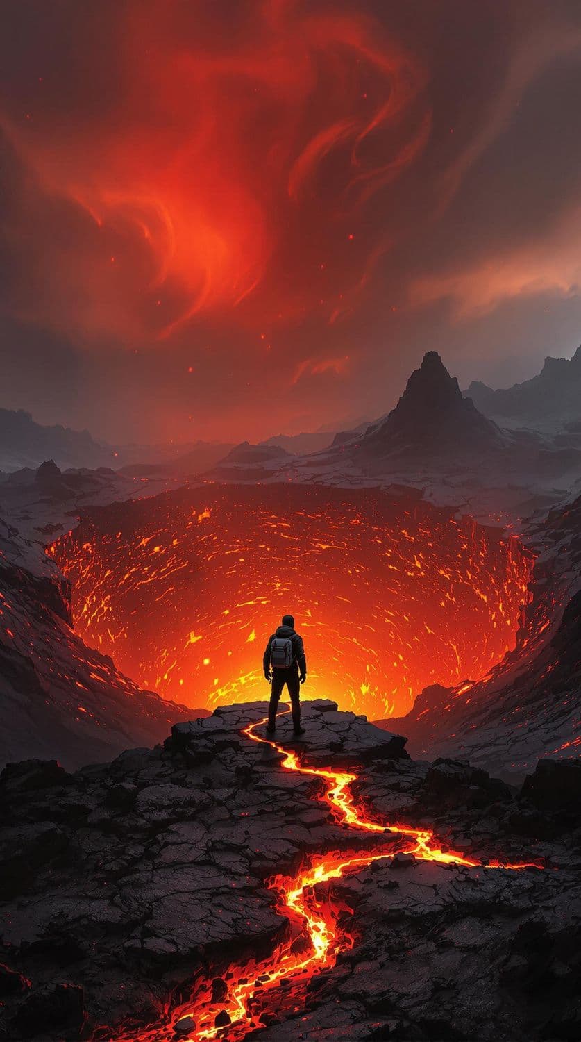 Edge of the Fiery Abyss