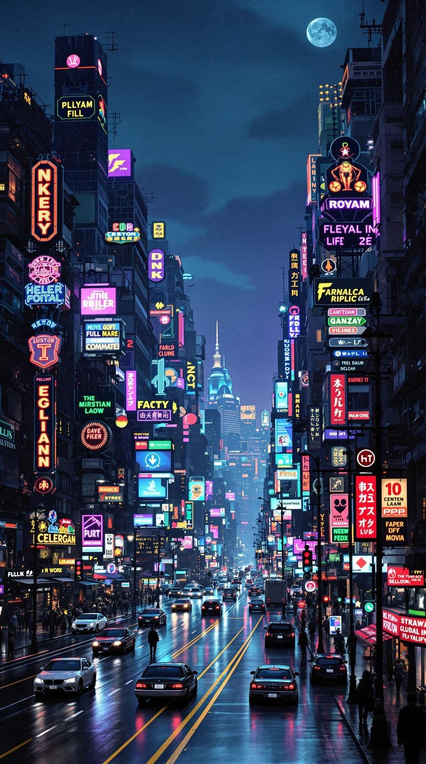 Retro-Future Skyline