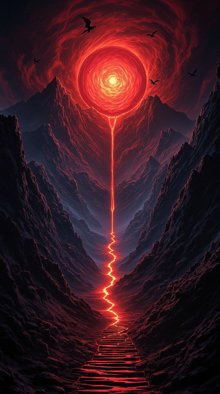 Crimson Mountain Majesty