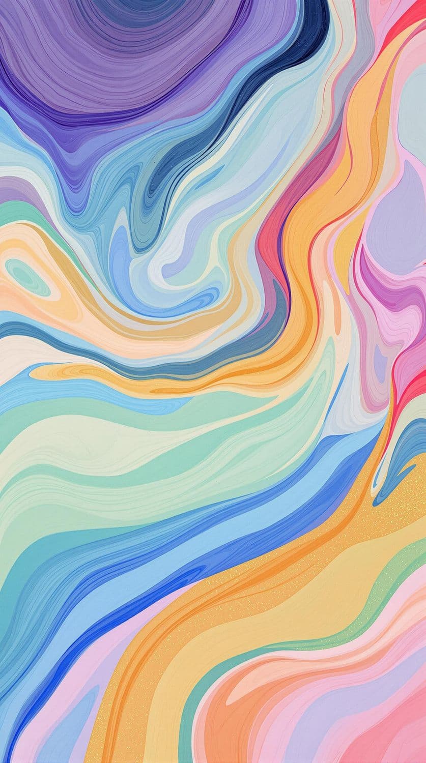 Pastel Waves