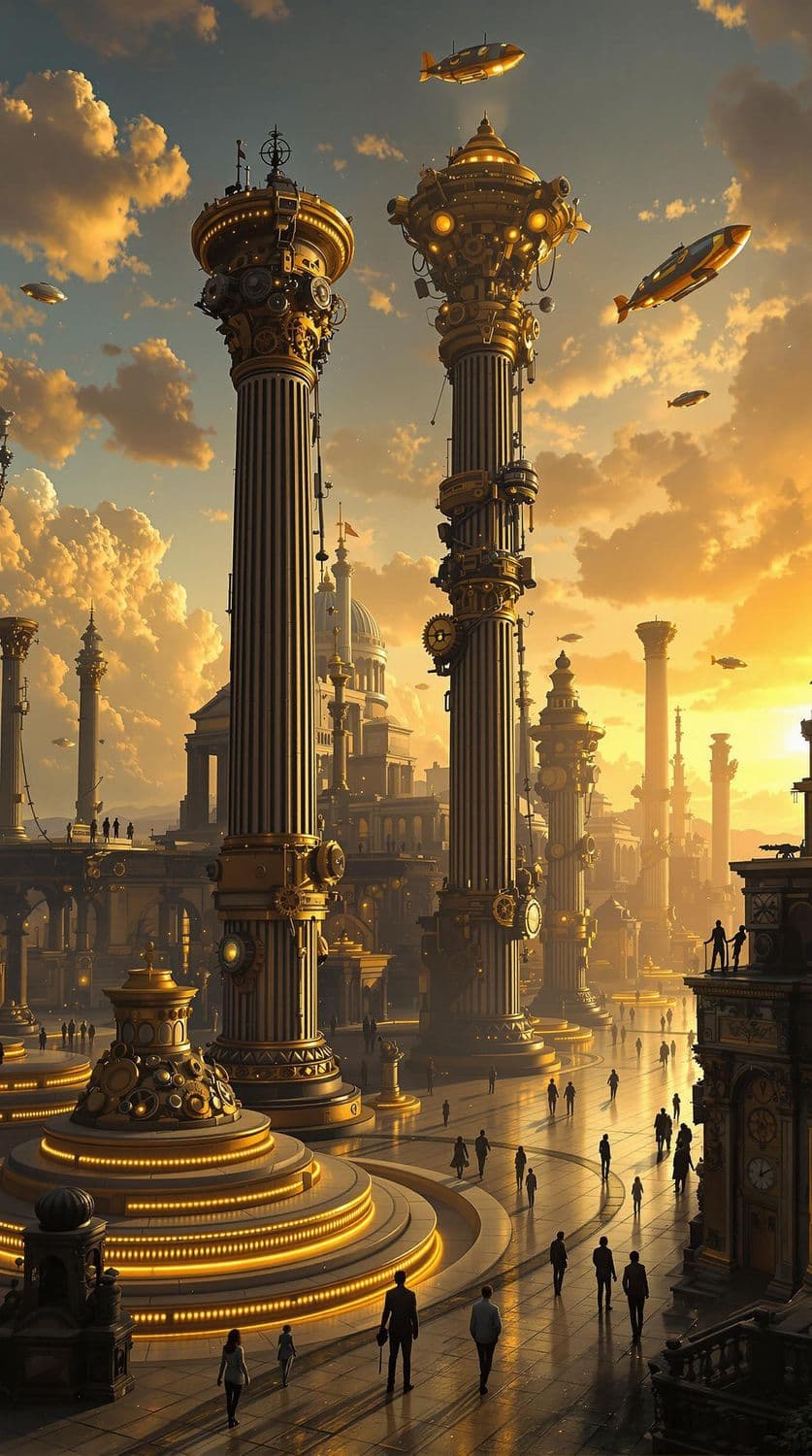 Steampunk Greek Sanctuary