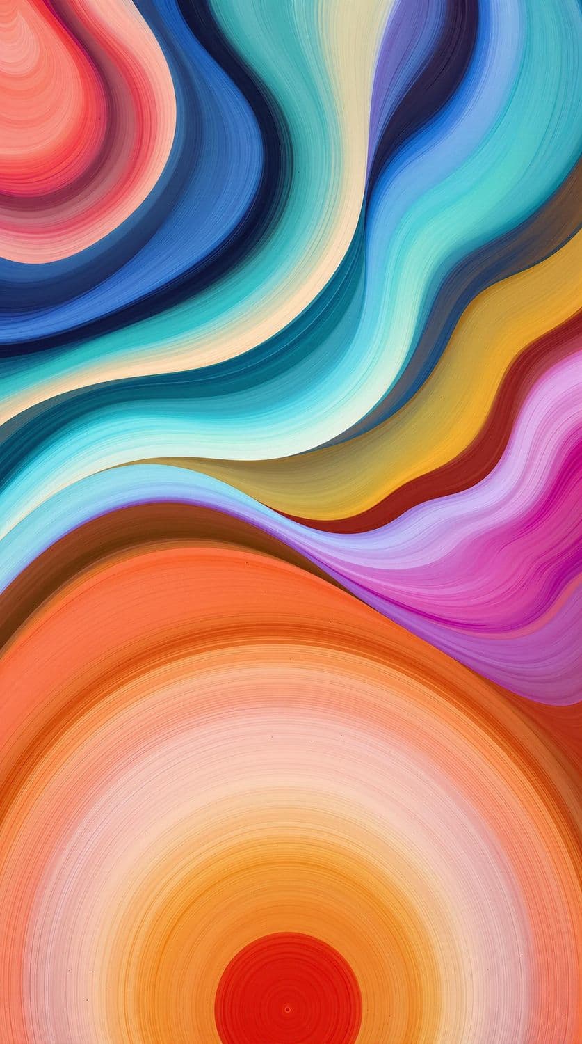 Swirling Color Gradients