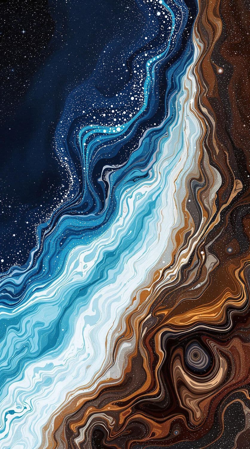 Cosmic Ocean Dreamscape