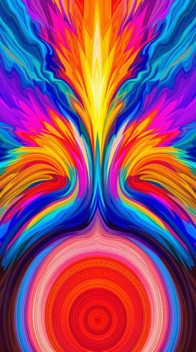 Radial Color Burst