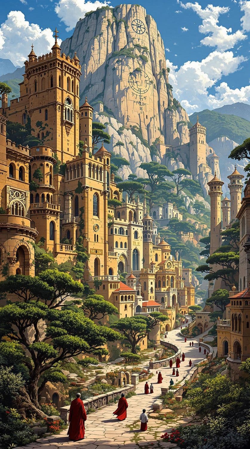 Arcane Capital of the Ancient Peaks