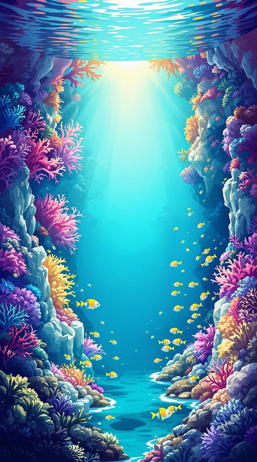 Vibrant Coral Reef Adventure