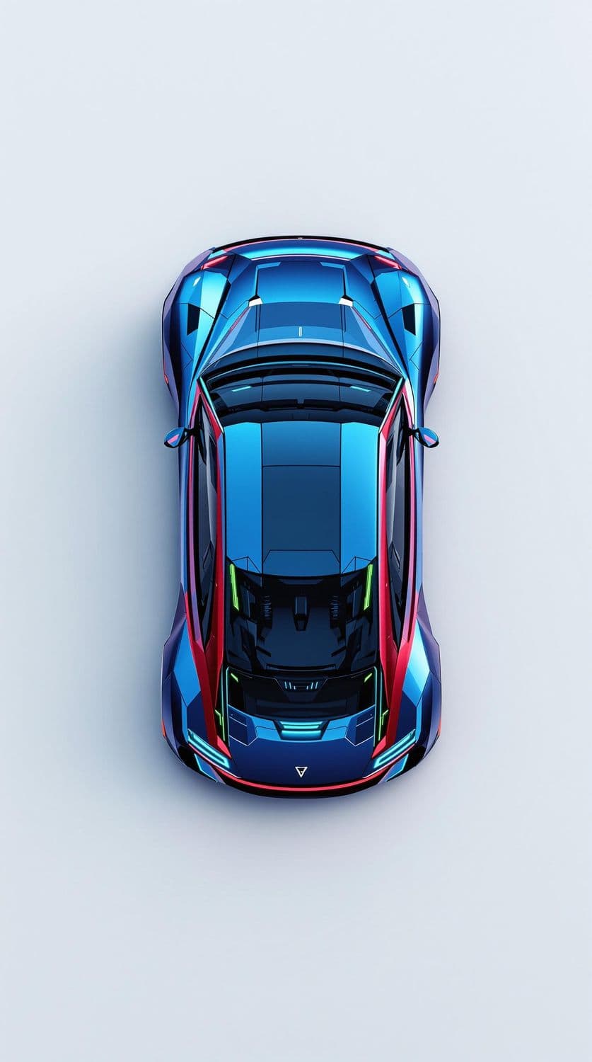 Futuristic Electric Vehicle