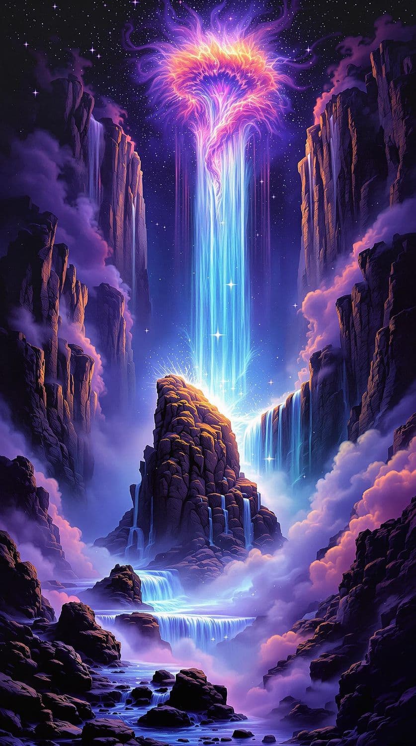 Galactic Waterfall