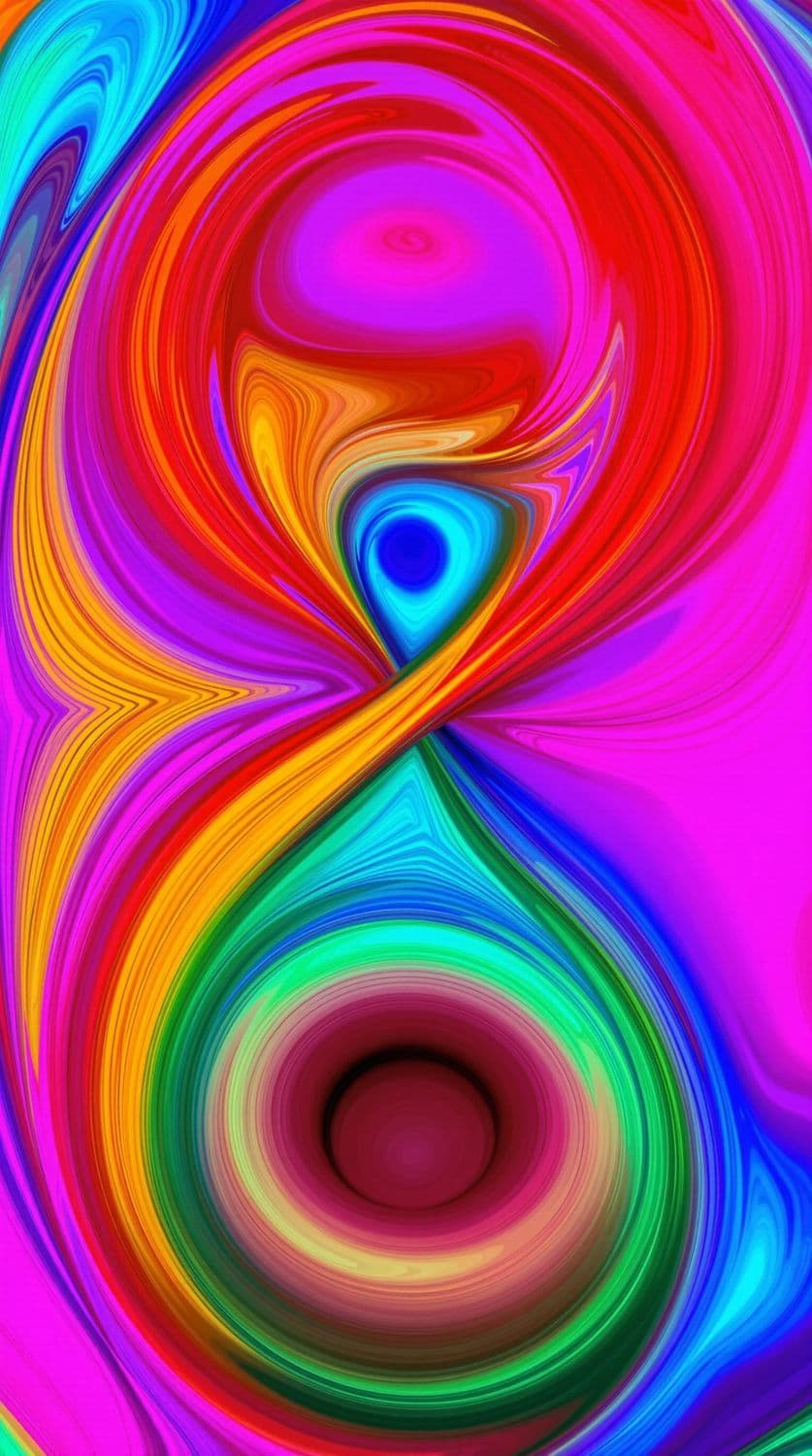 Crescent Waves of Color