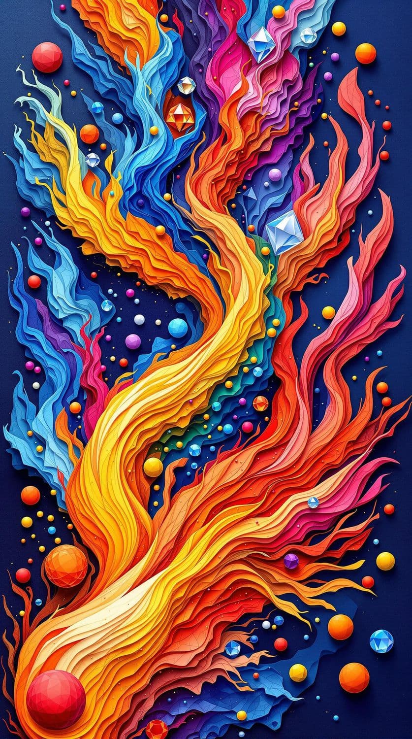 Dance of Swirling Patterns