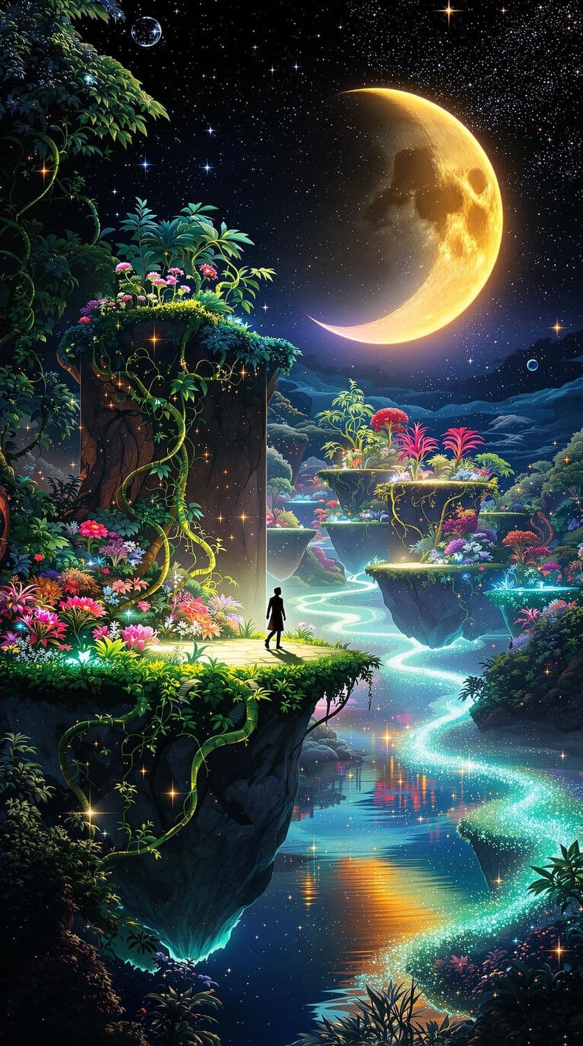 Celestial Garden of Floating Islands