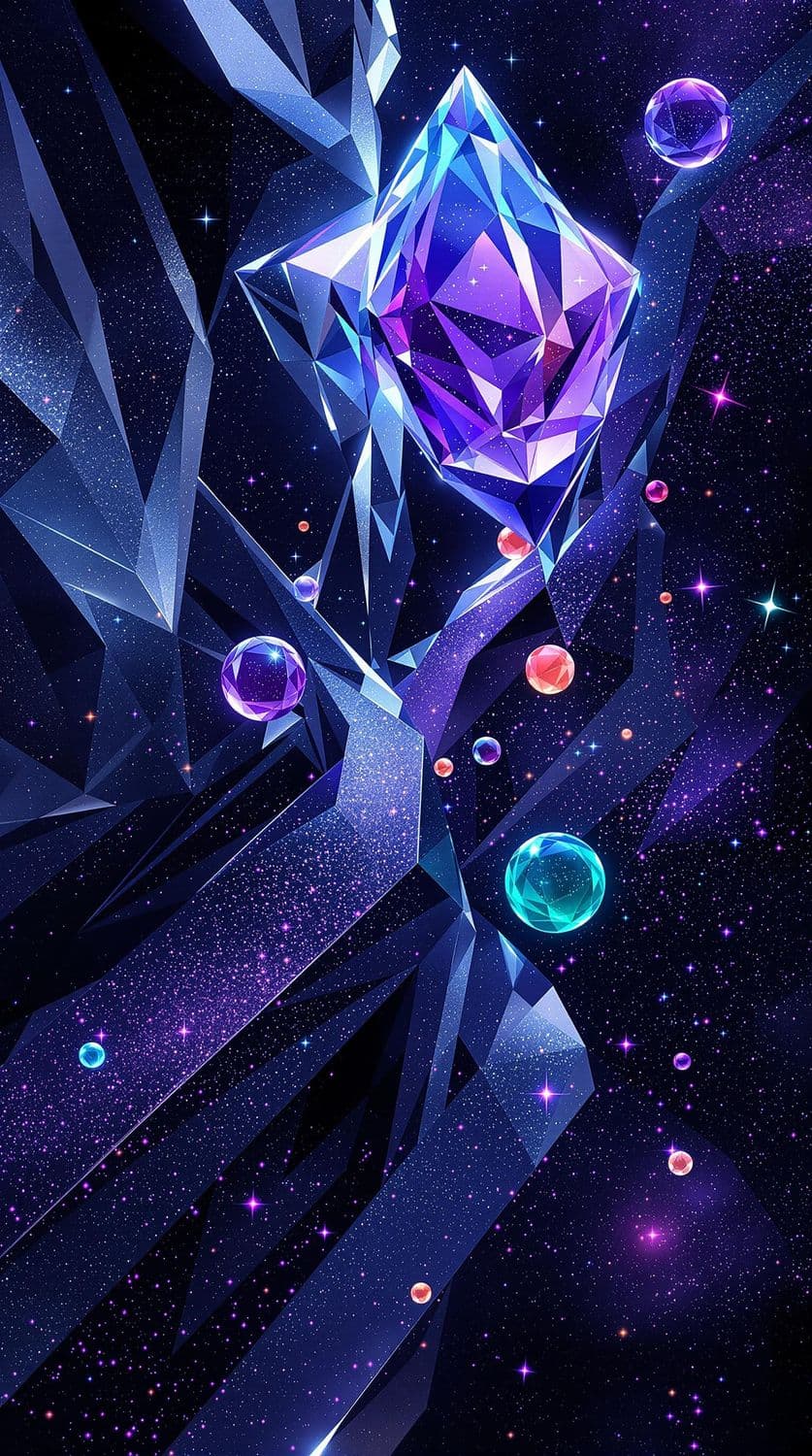 Galactic Crystal Symphony