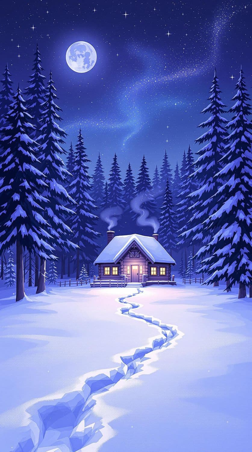 Enchanted Winter Night