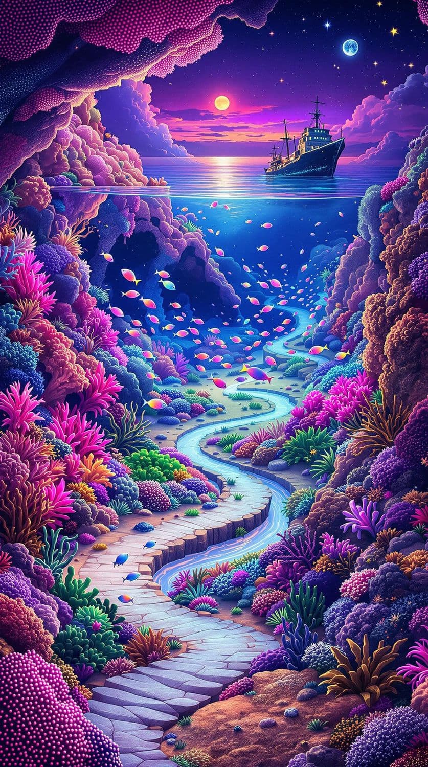 Surreal Underwater Dreamscape