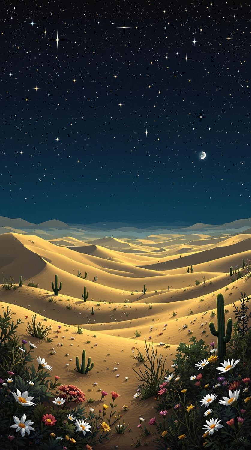 Desert Night Tranquility