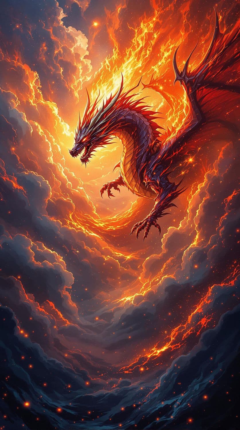 Dragon of the Fiery Skies