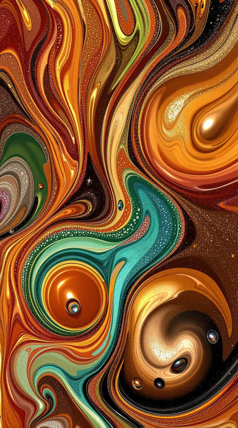 Vibrant Swirl