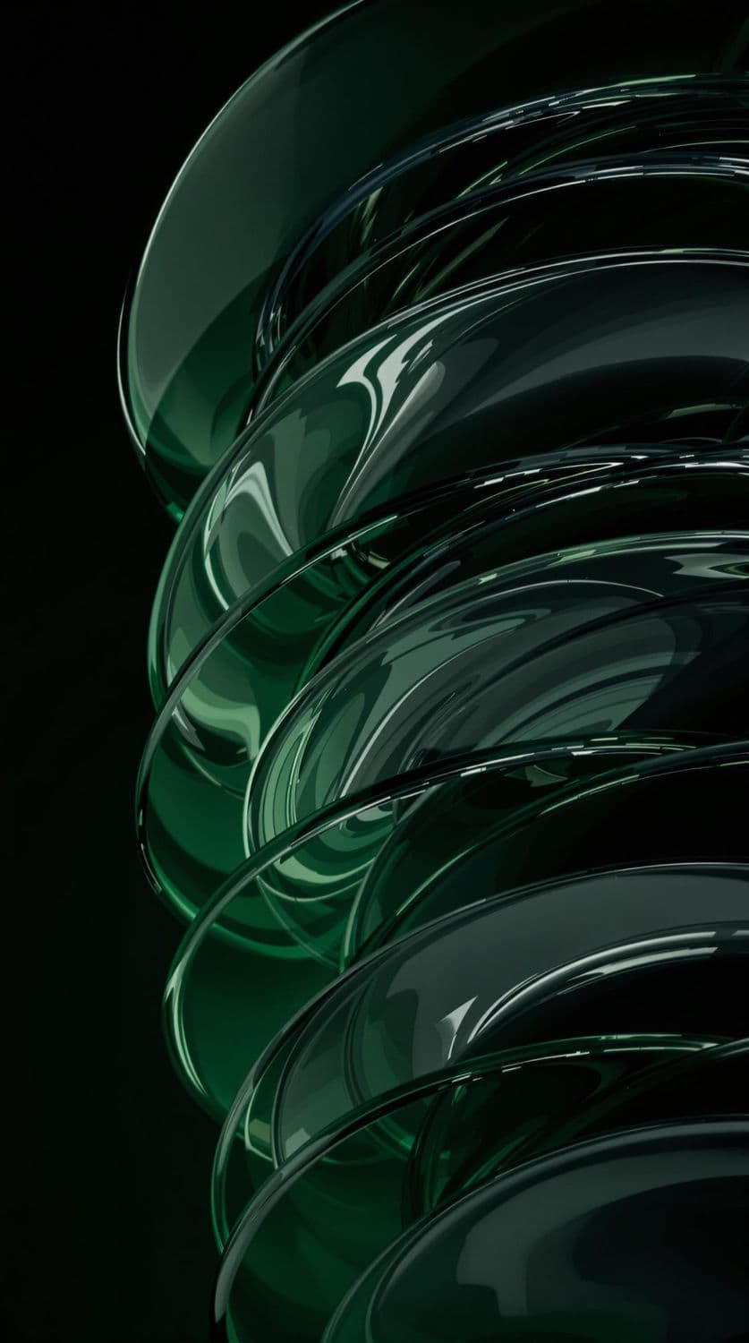 Elegant Glass Sculptures