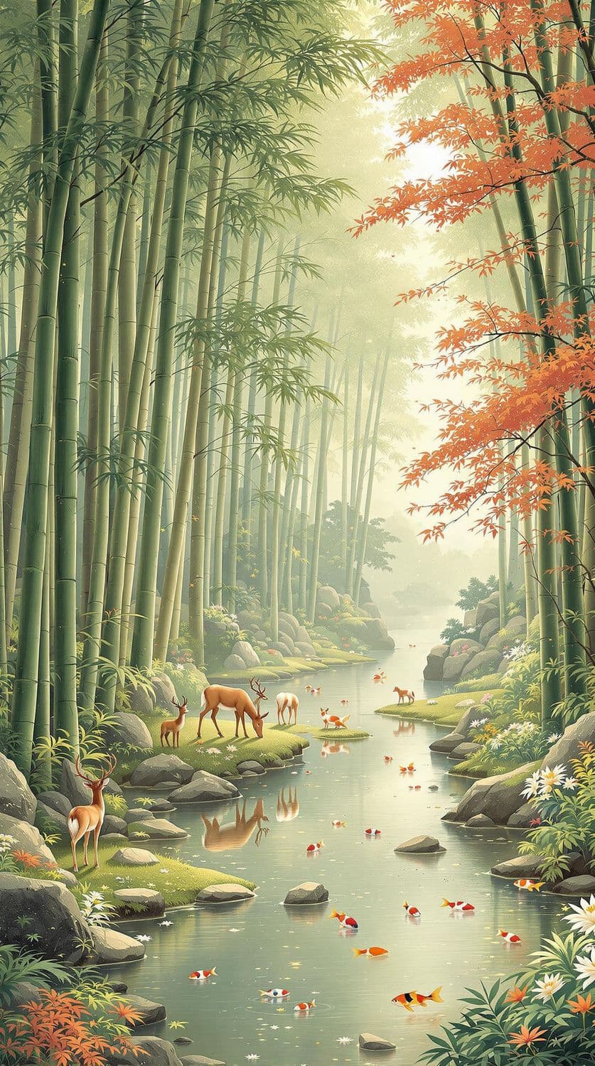 Enchanted Bamboo Forest