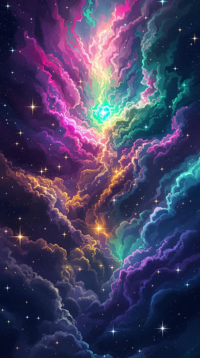 Emerald Cosmic Whirl