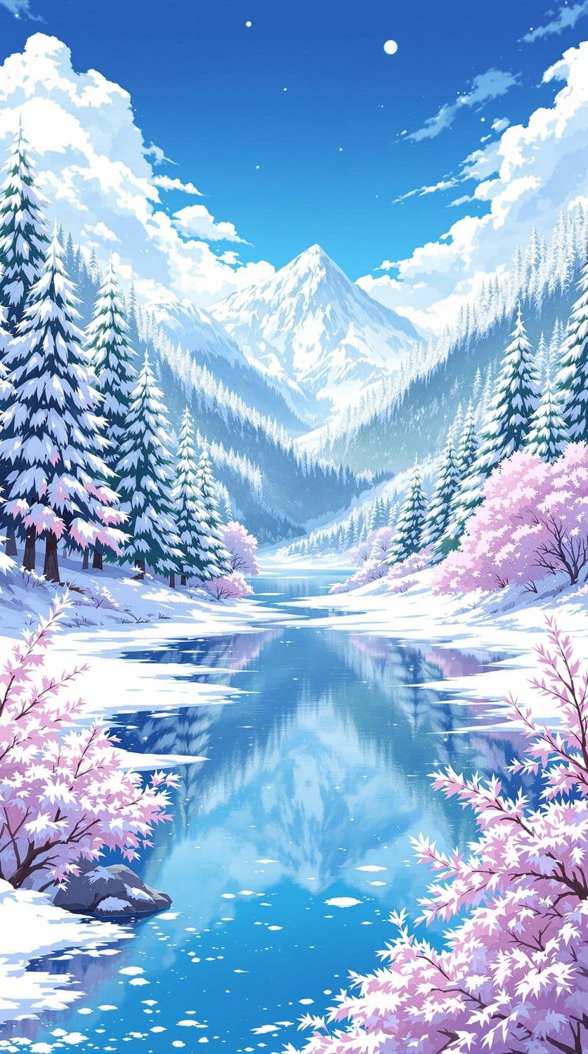 Winter Wonderland in Anime