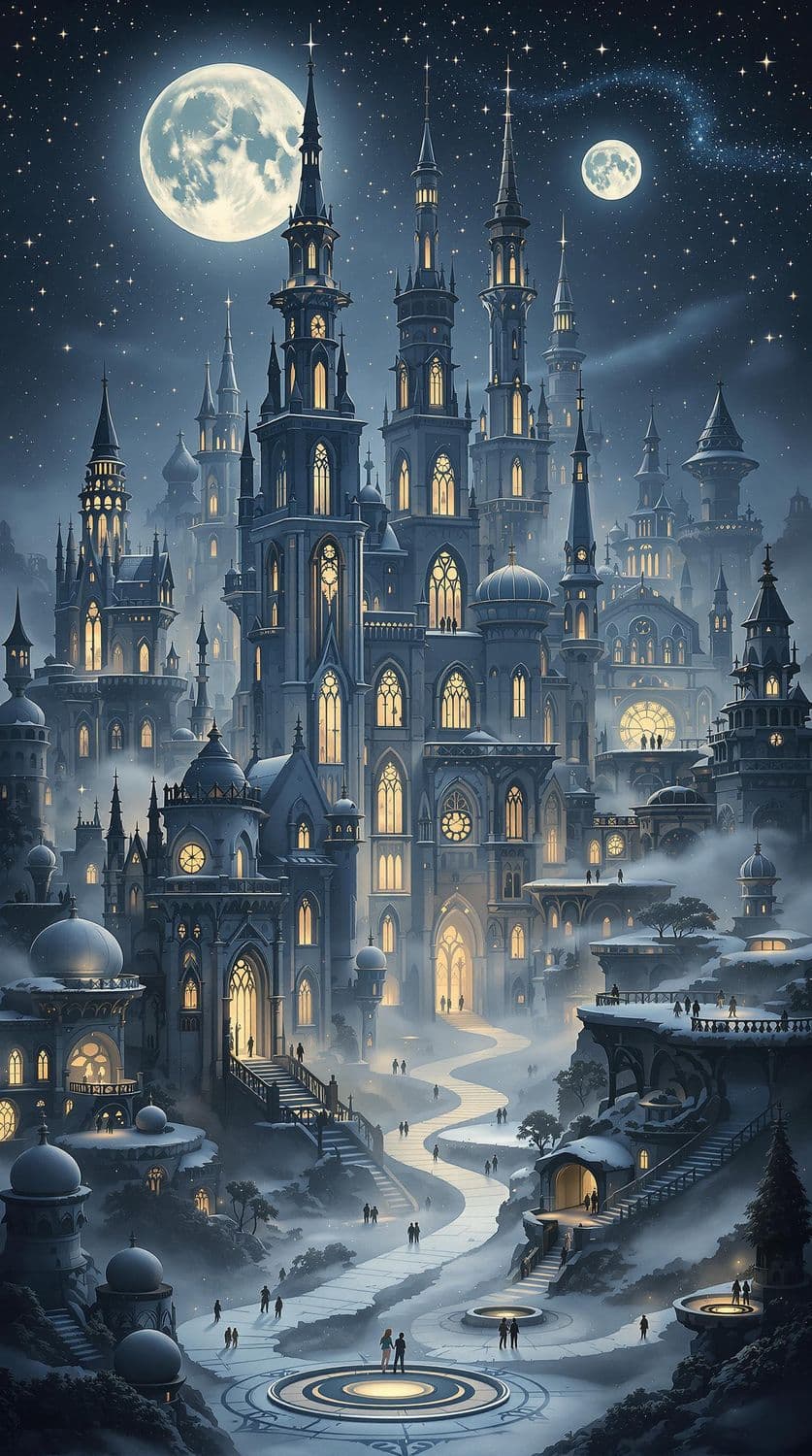 Moonlit Gothic Serenity