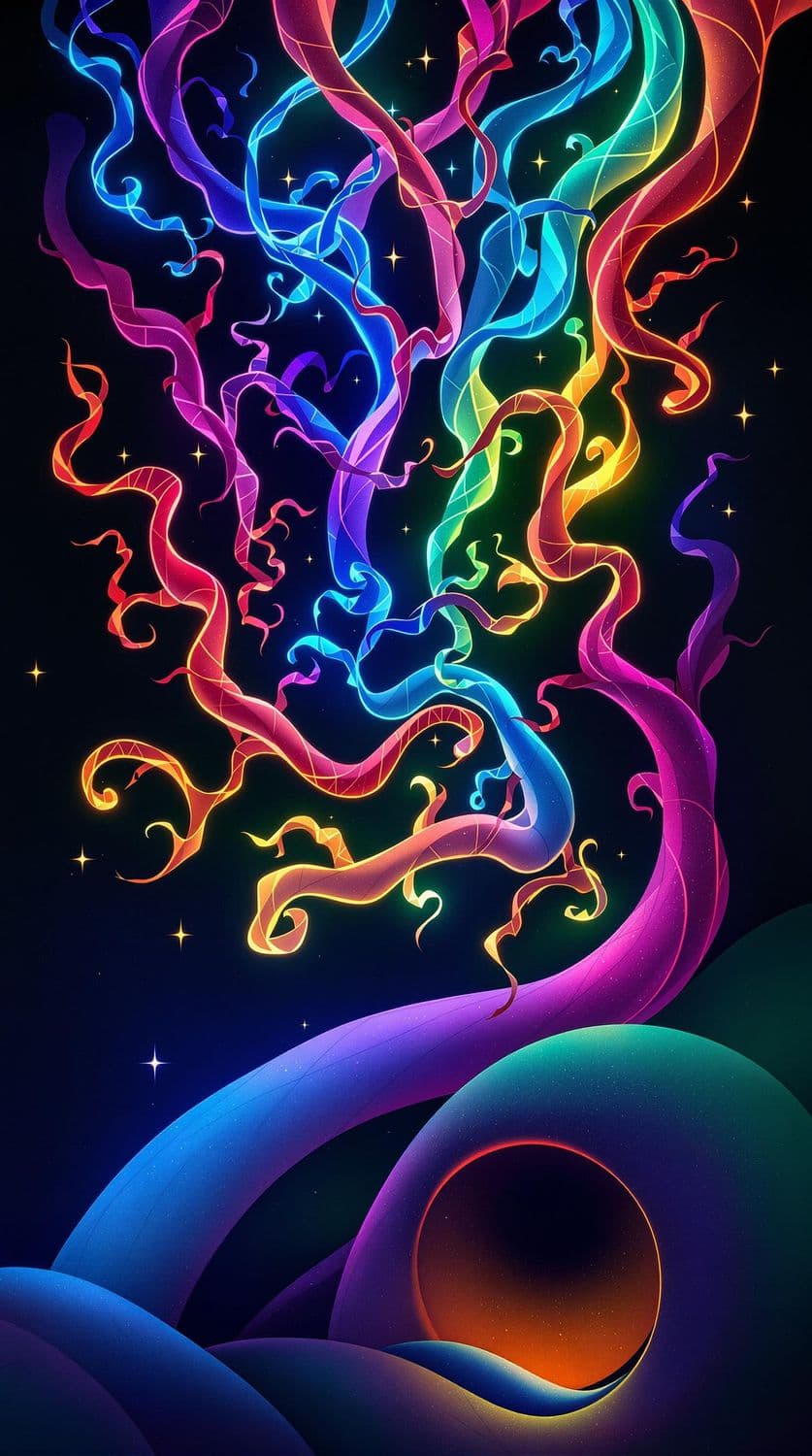 Glowing Tendril Network