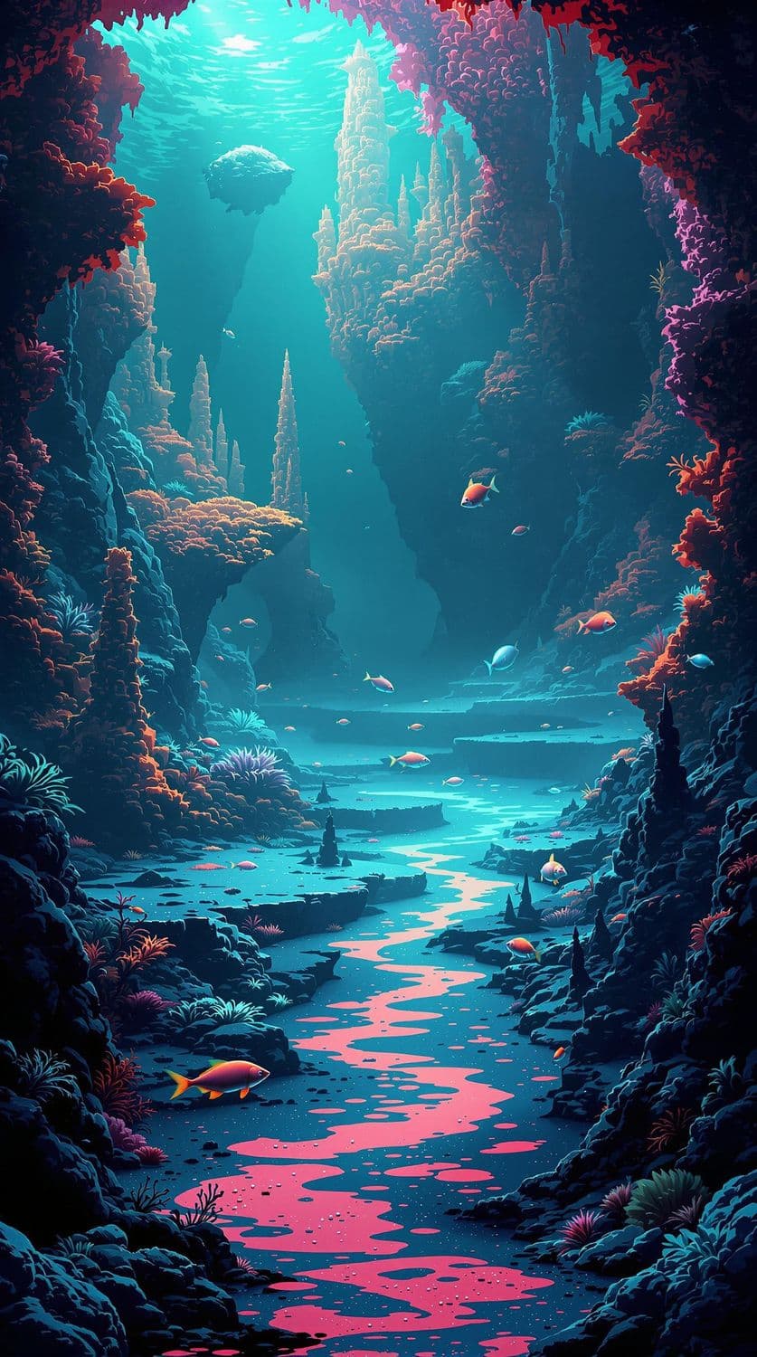 Underwater Alien World