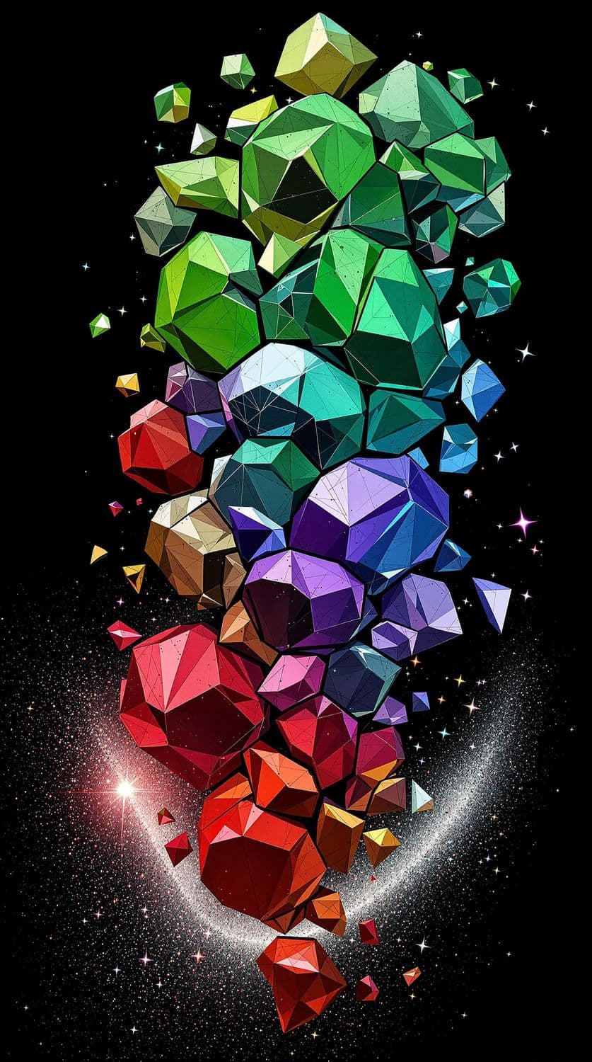 Shattered Glass in Motion