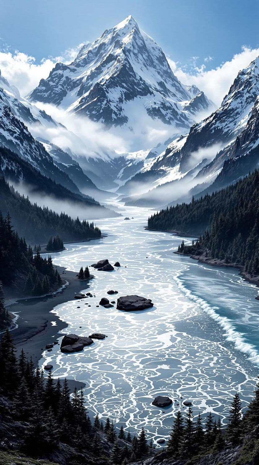 Majestic Mountain Vista